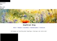 Knopfkraut Blog Knopfkraut Blog