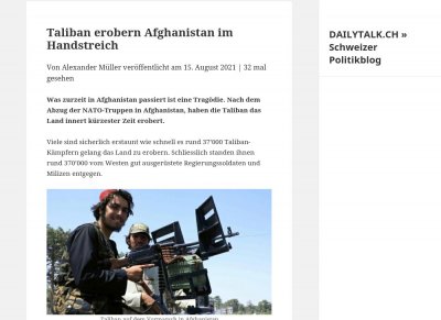 Dailytalk.ch - Schweizer Politblog
